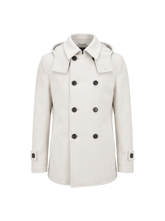 Hooded Duffle Jacket closed