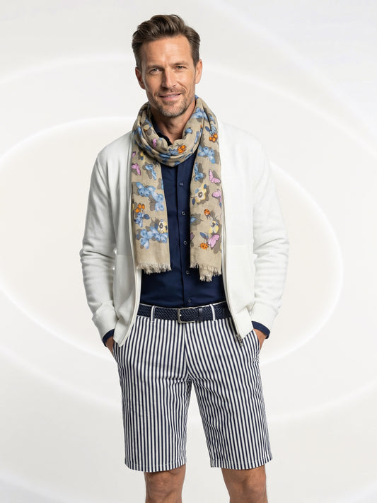 Knit Cardigan White