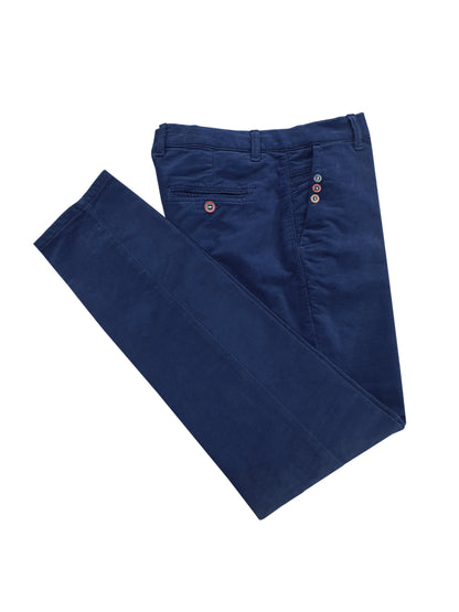 Kreo Cotton Corduroy Pant-Navy Blue