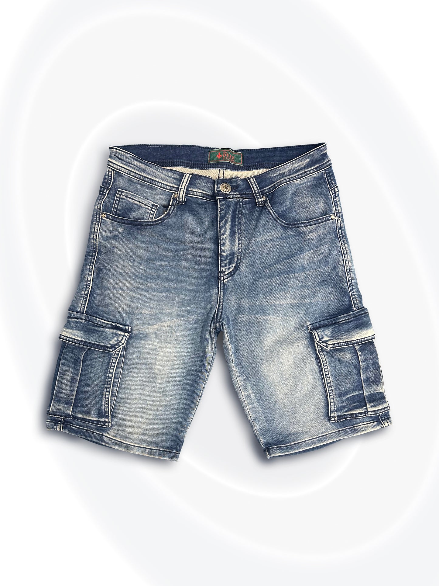 Leox Denim Stretch Shorts