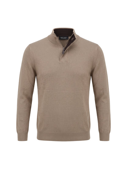 Mock Quarter Zip Sweater