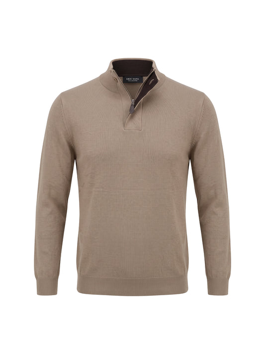 Mock Quarter Zip Sweater