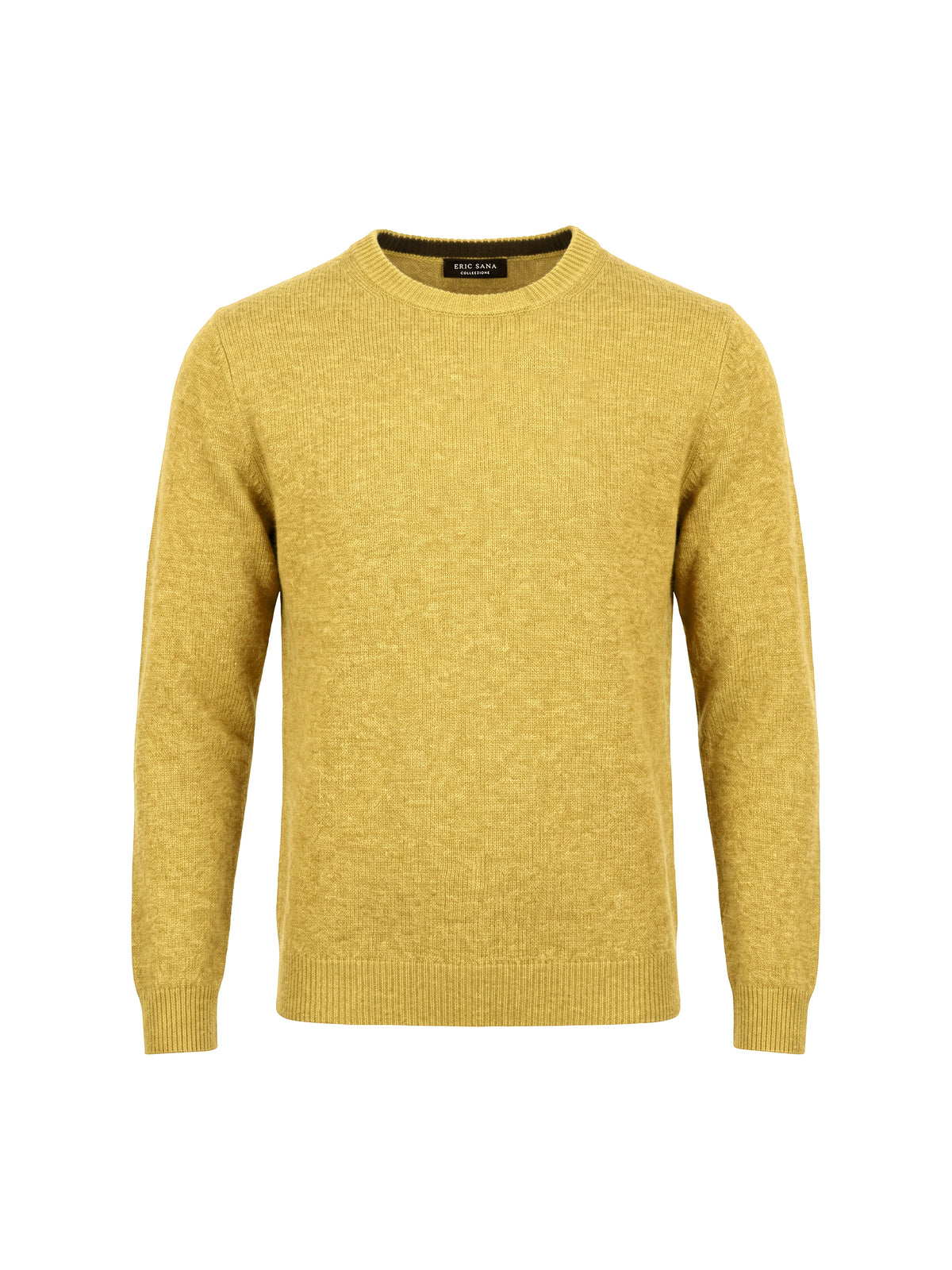Niro Crew Knit Sweater - Mustard