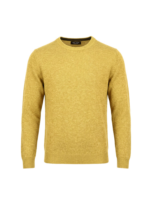 Niro Crew Knit Sweater - Mustard