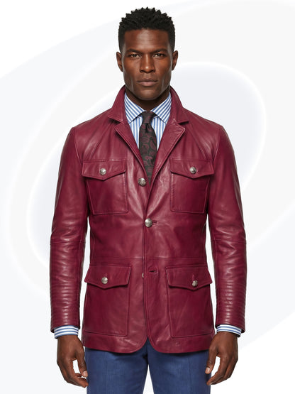 Pegasus Coat Bordeaux