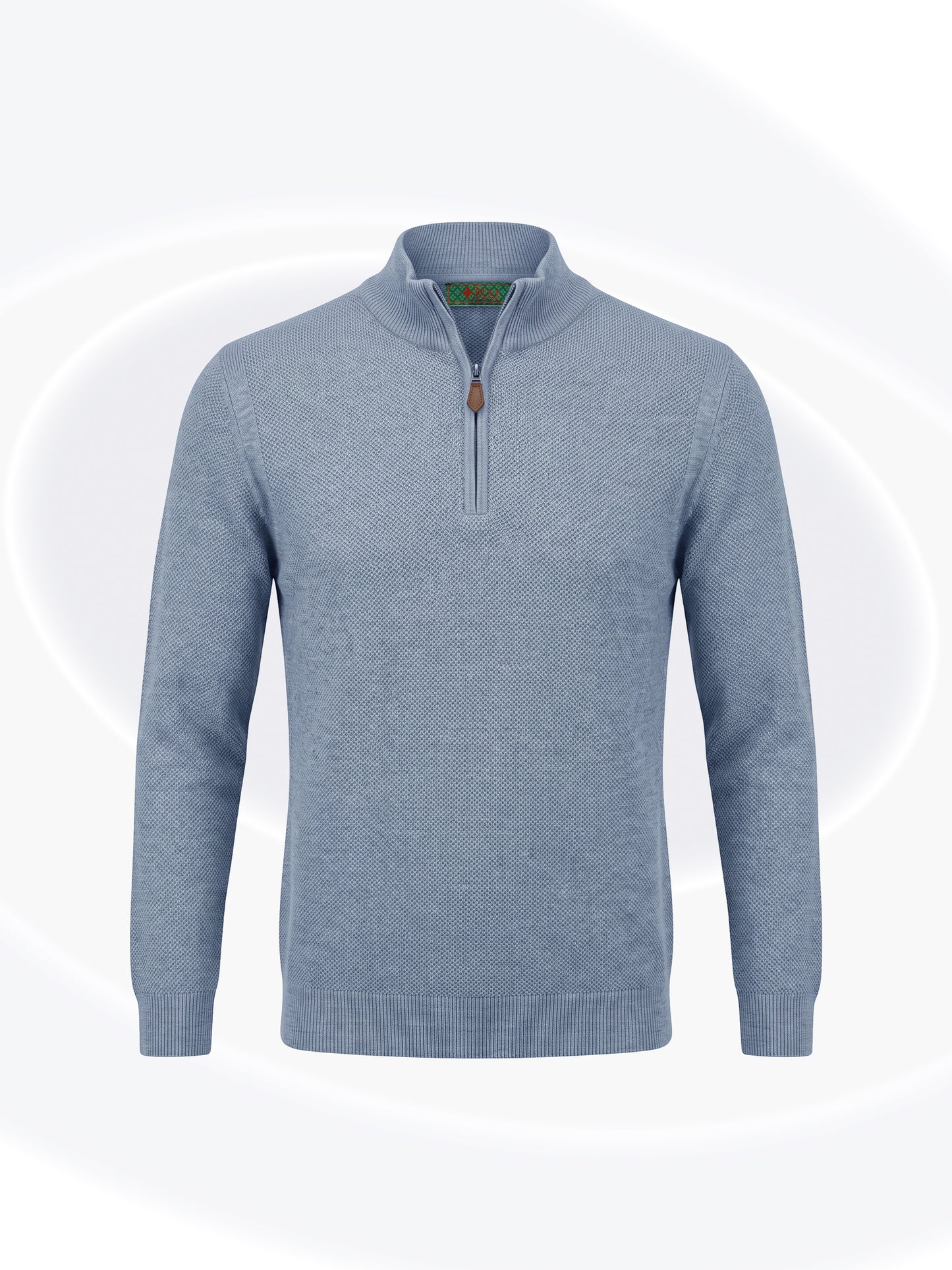 Pique Knit Pullover Sweater
