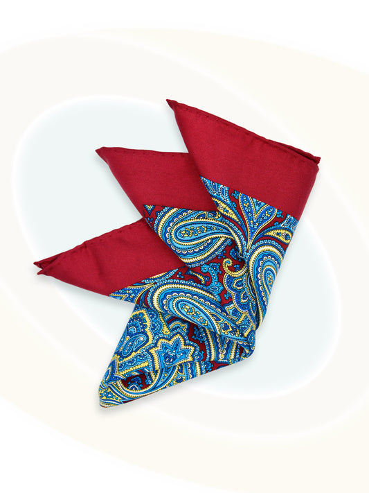 Assorted Print Silk Pocket Square