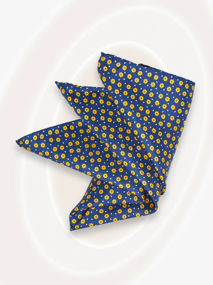 Printed Silk Pocket Square