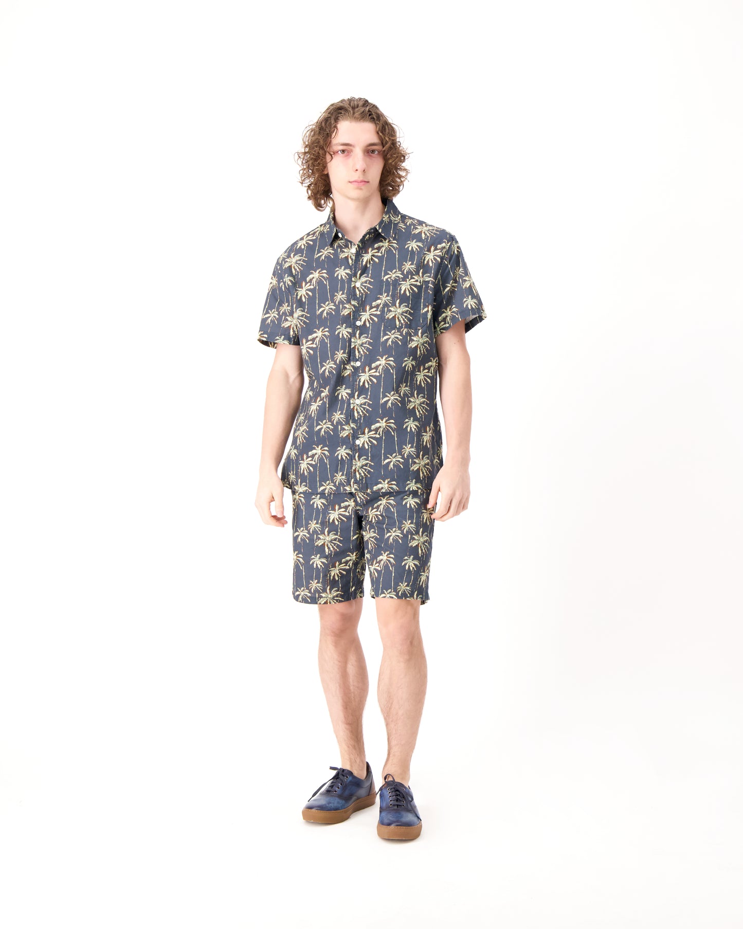 Palm Tree Short Sleeve Shirt