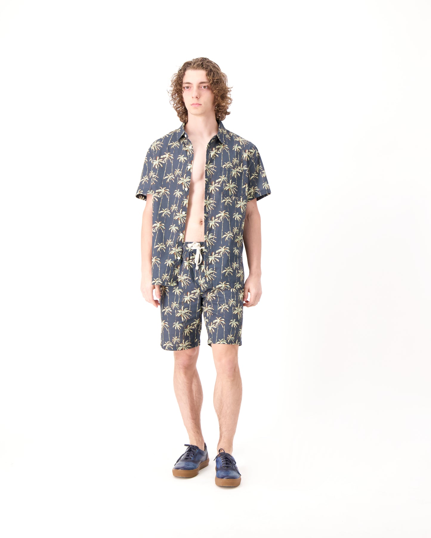 Palm Tree Short Sleeve Shirt