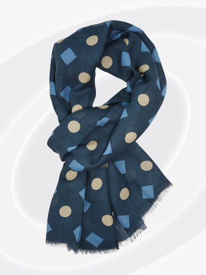 Cashmere & Modal Navy Scarf