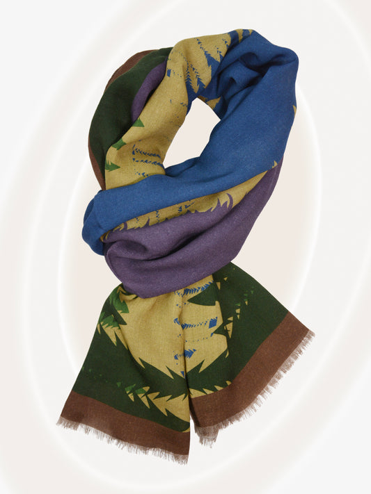 CASHMERE AND MODAL MULTI SCARF