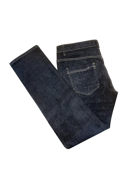 Straight unwashed Jeans Denim Brut