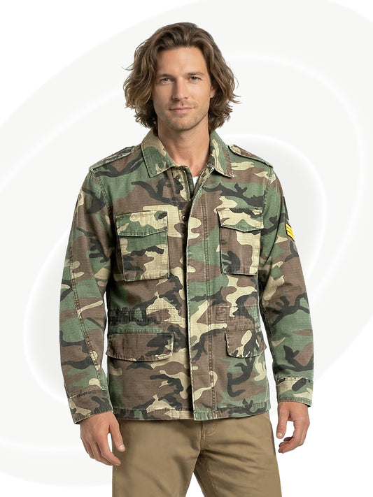 Vintage Camouflage Jacket