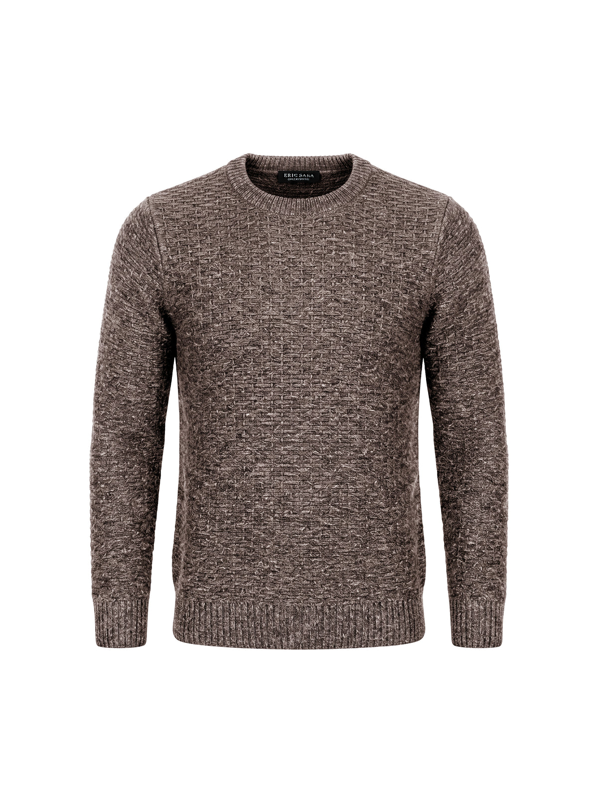 chenille sweater coffee brown