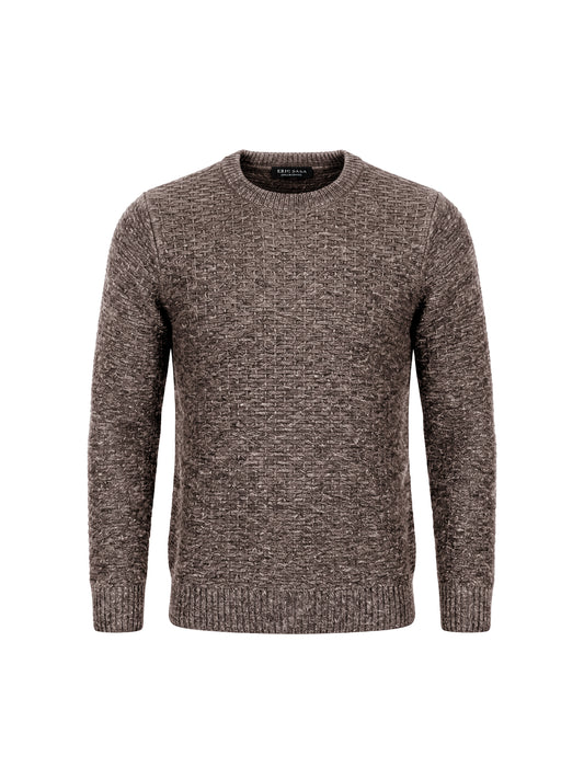chenille sweater coffee brown
