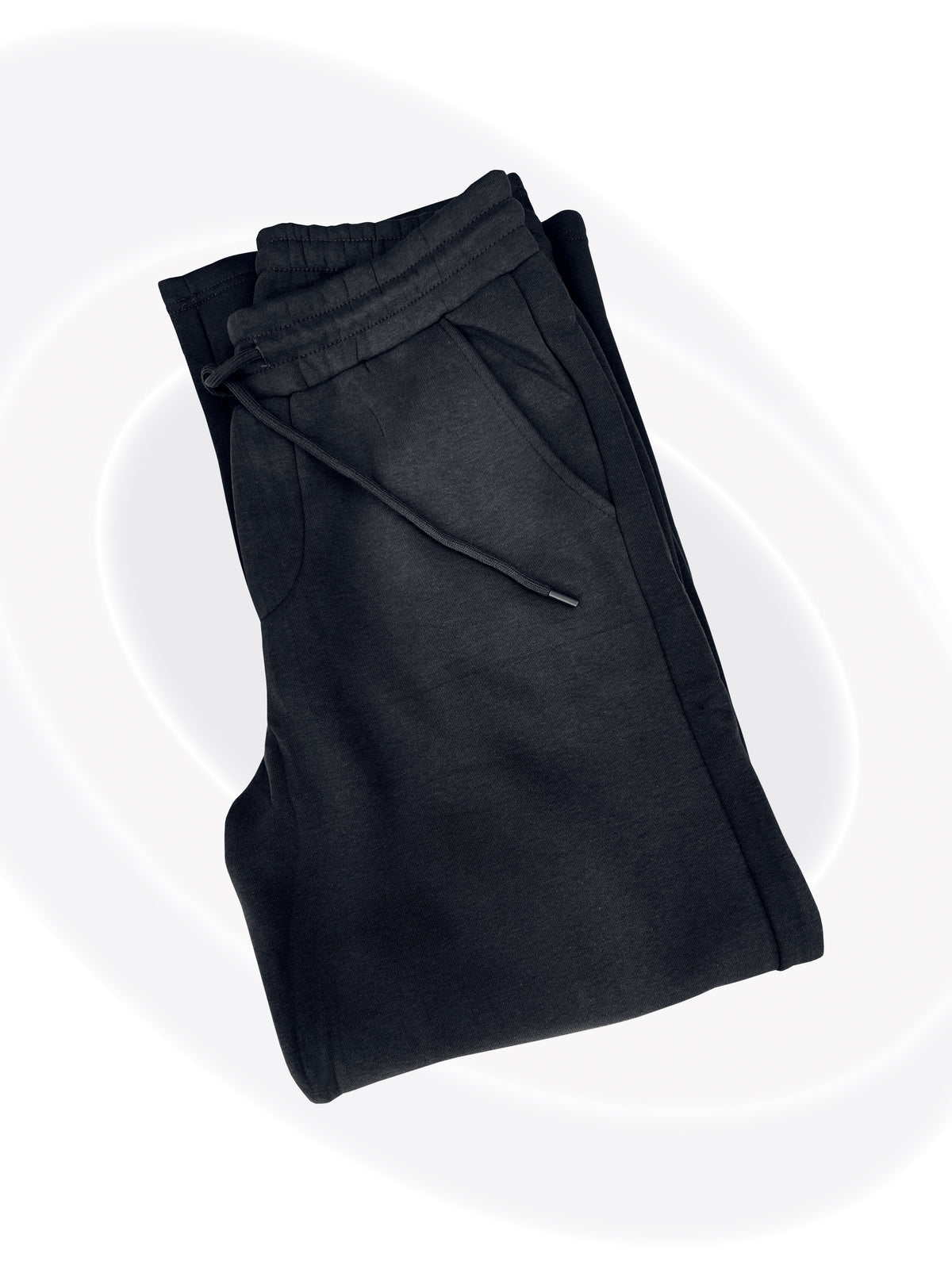 enos lace sweatpant black