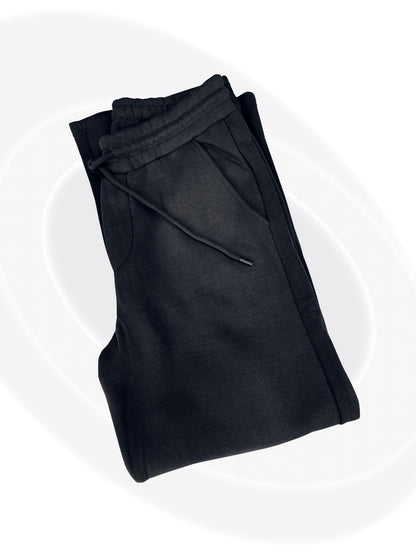 enos lace sweatpant black