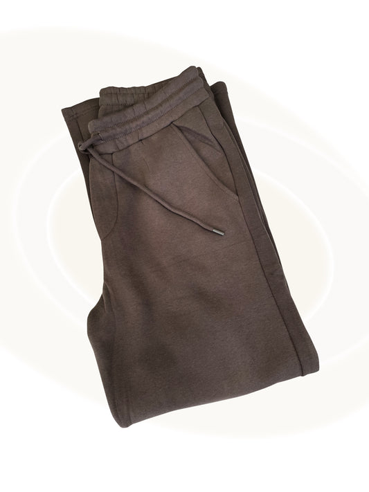 enos lace sweatpant coffee brown