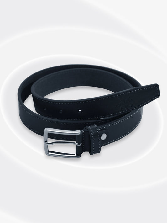 Cintura in pelle semplice