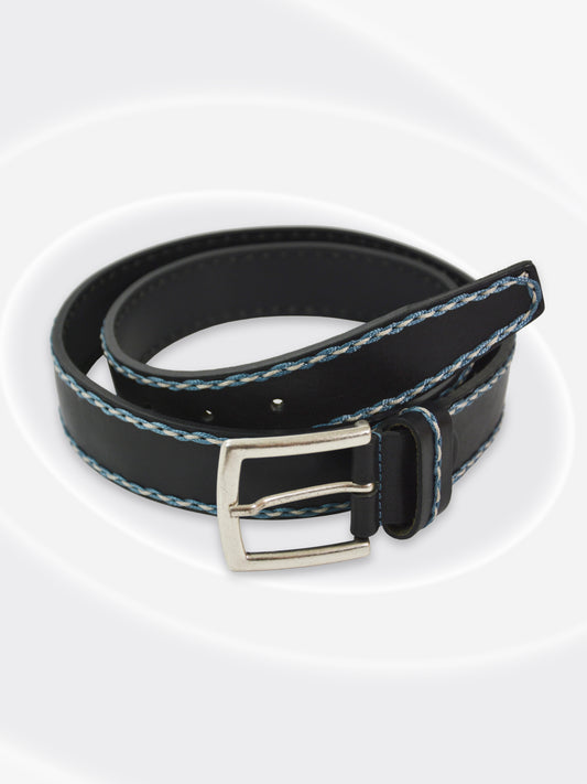 STITCHED LEATHER BELT