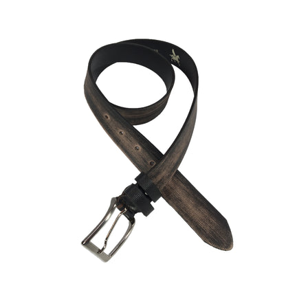 Distress Wash Leather Belt