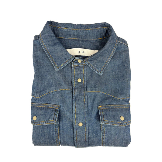 Iro Yvone Classic Denim Shirt