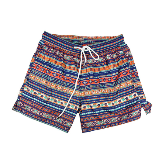 PRINT SWIM SHORTS